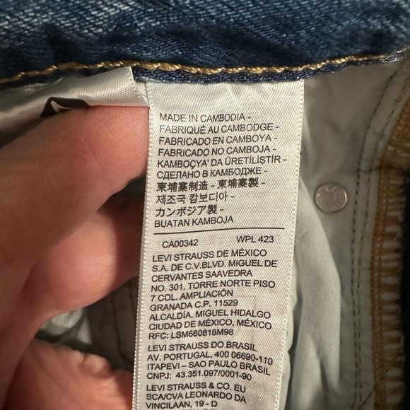 LEVI’S Denim Maxi Skirt, Sold at Free People, Size 26 (v) - Picture 12 of 14